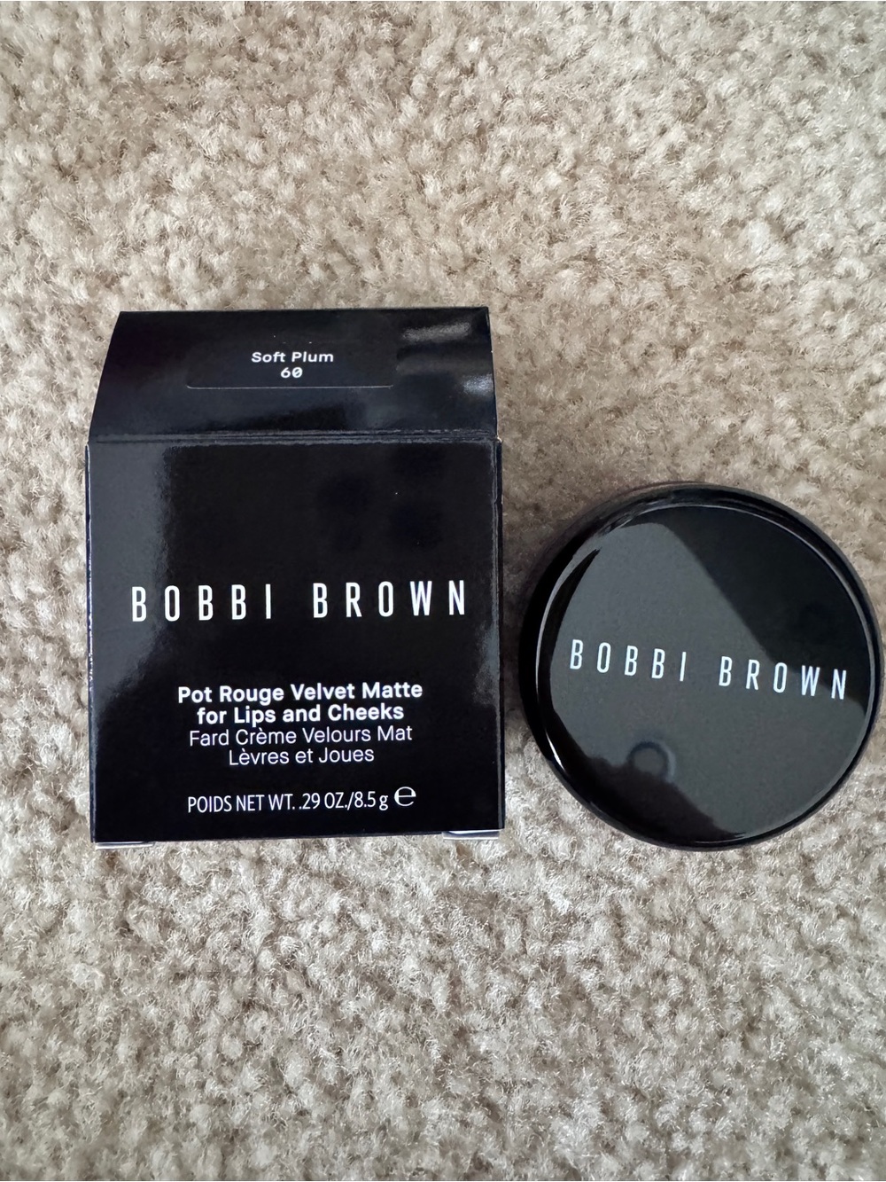 Bobbi Brown Pot Rouge Velvet Matte for Lips and Cheeks 60 Soft Plum